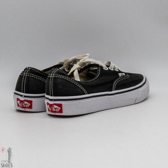 Vans - Black Canvas Lace Ups - Women's Size 6.5 - Picture 6 of 12